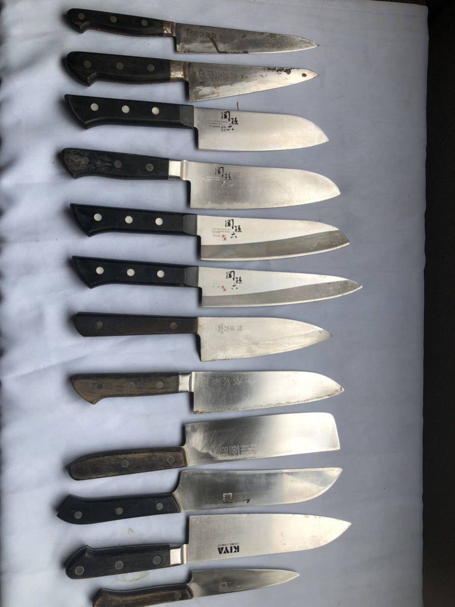 包丁和包丁　木屋　関孫六　包丁まとめ売り