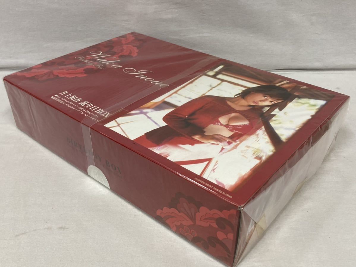 未使用品 井上和香 トレカバインダー 井上和香 BOMB トレカ BOX