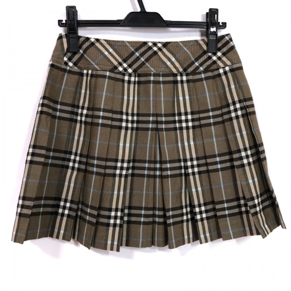 バーバリーブルーレーベル Burberry Blue Label 巻きスカート サイズ38