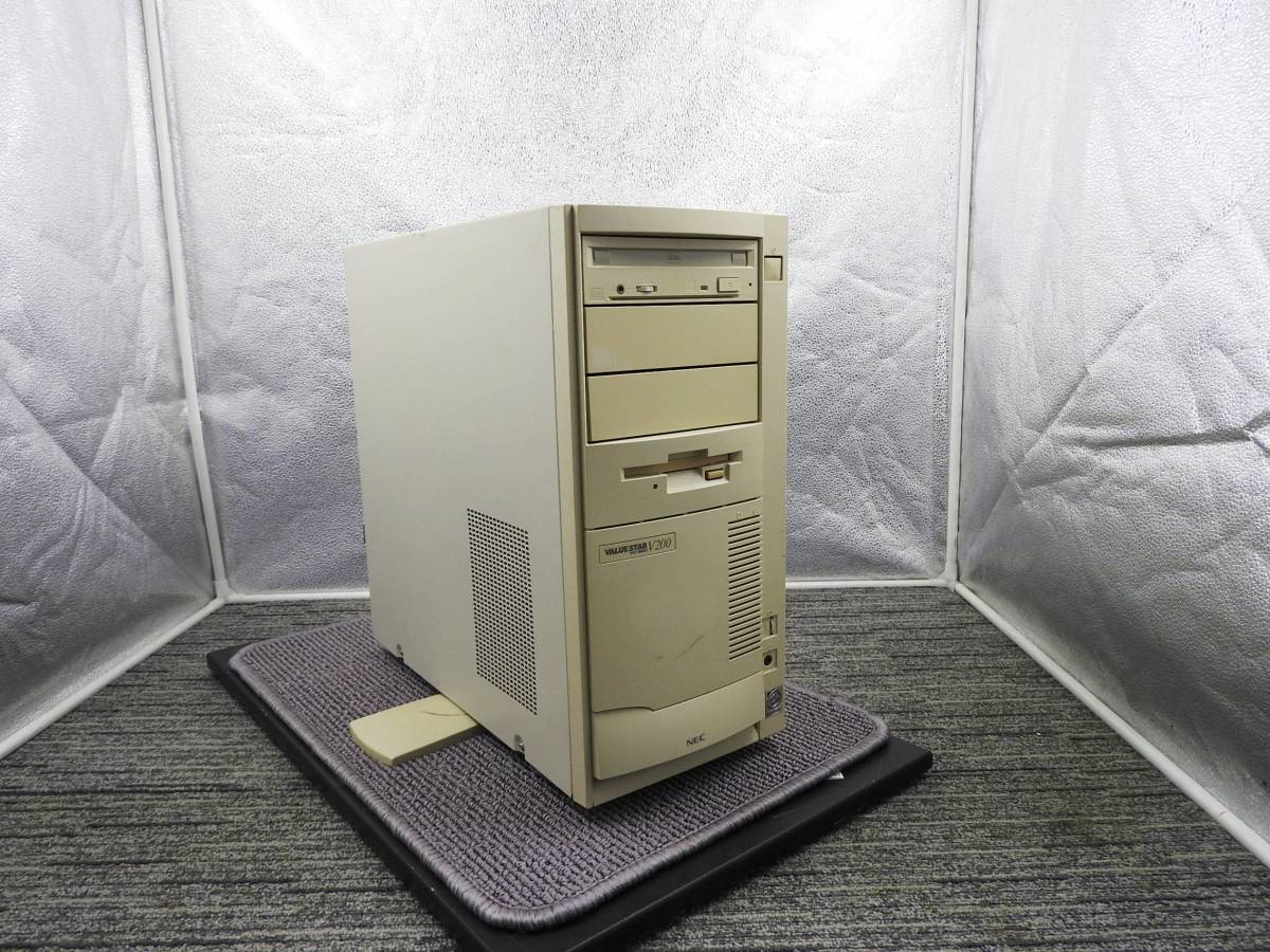 NEC PC-9821V200/M7D☆デスクトップPC パソコン PC98シリーズ 通電確認
