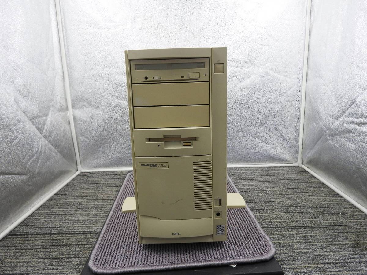 NEC PC-9821V200/M7D☆デスクトップPC パソコン PC98シリーズ 通電確認