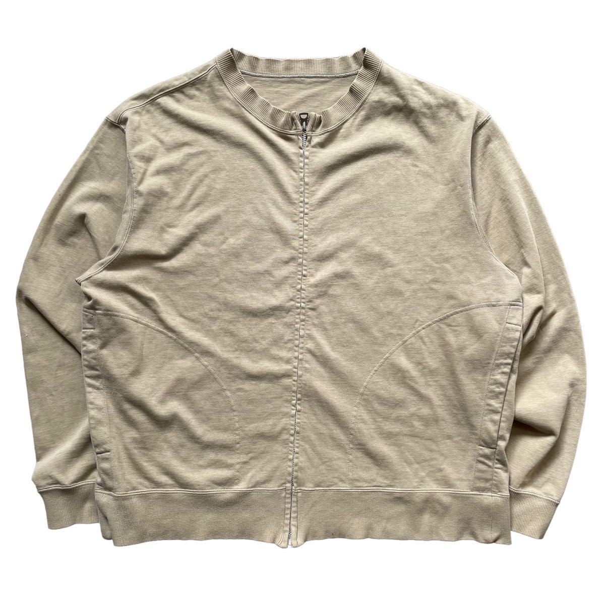 90s Y's for men ワイズフォーメン ジップアップノーカラージャケット アーカイブ yohjiyamamoto ヨウジヤマモト プールオム 80s 00s