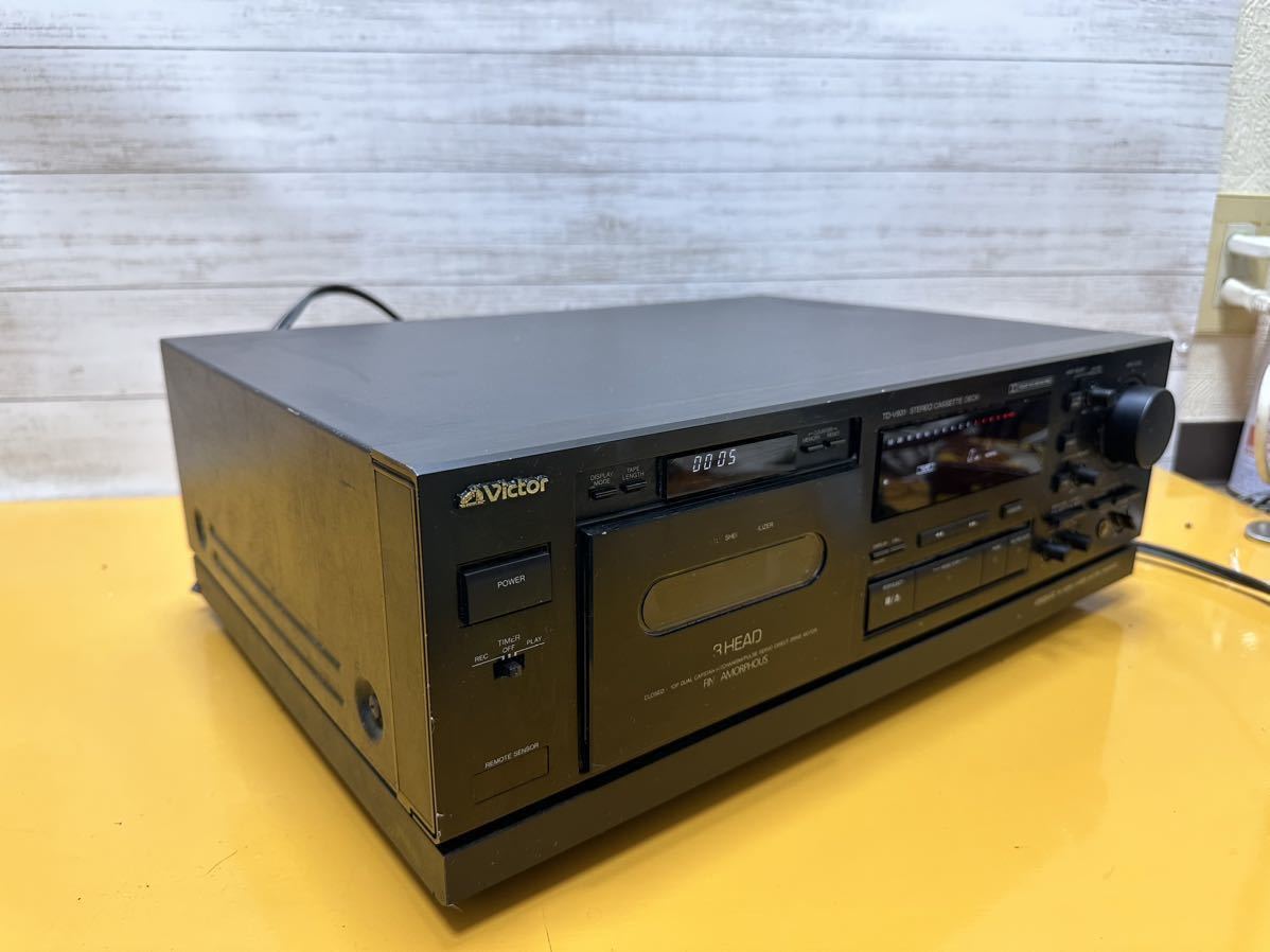 日本ビクター ステレオカセットデッキ TD-V931 動作確認済み！ TD-V931