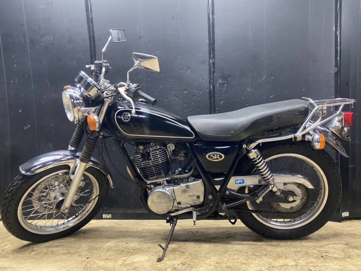 ヤマハ SR400 RH01J 34324㎞ エンジン実働 400㏄ 書類あり 大阪より 