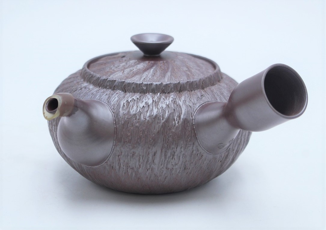行董】美品 萬古焼 清泉堂 酔月造 急須 無形文化財 茶