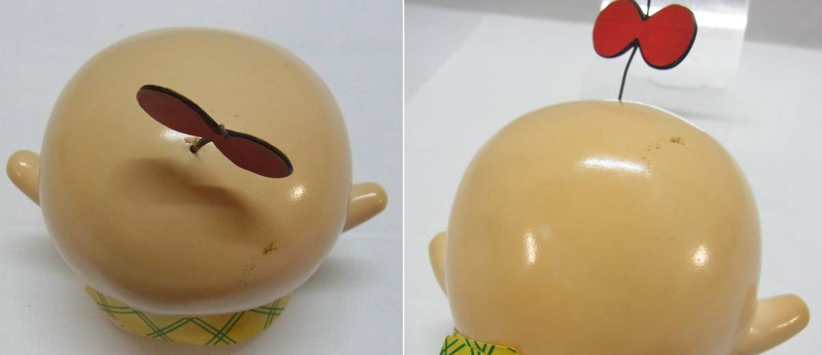 ビンテージ 当時物☆バンダイ オバケのQ太郎 P子 ソフビ人形☆1985年