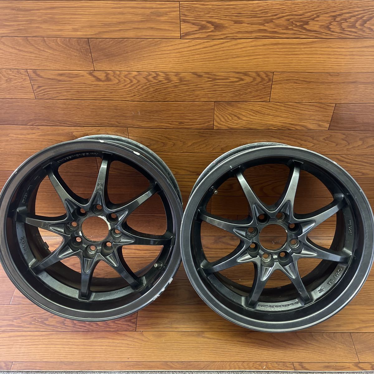 RAYS レイズ RAYS ENGINEERING 15×7.0JJ 8穴 2点まとめ売り 【公式通販】