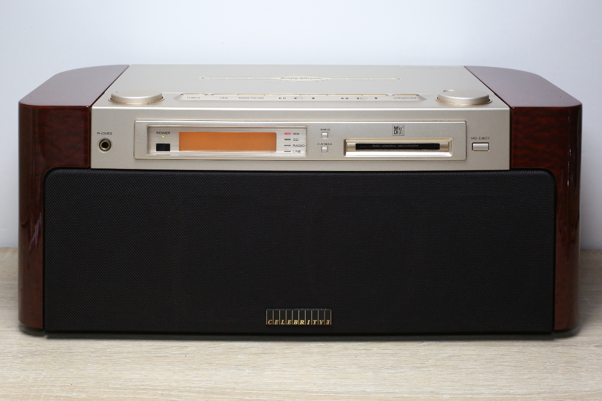 K1660あ □訳あり品□ SONY MD-7000 Celebrity Ⅱ ソニー CD MD ステレオ