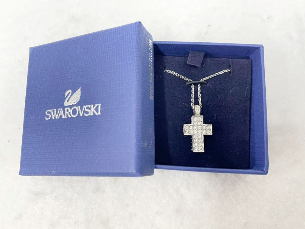 SWAROVSKI スワロフスキー ネックレス クロス 十字架