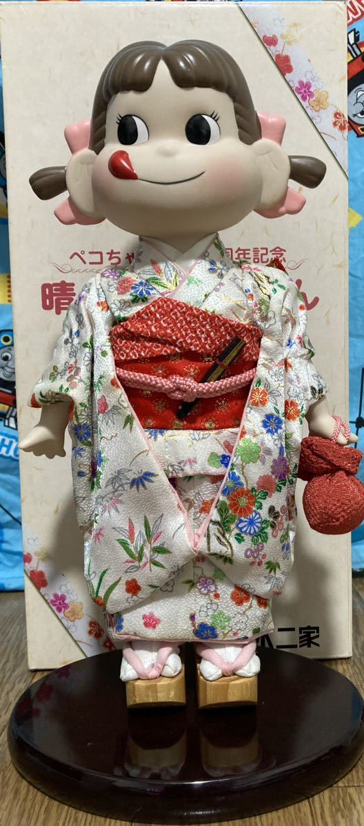 不二家 晴れ着ペコちゃん 茜の晴れ着 - ペコちゃん誕生50周年記念 ペコ