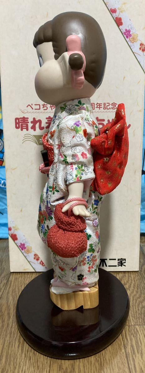 不二家 晴れ着ペコちゃん 茜の晴れ着 - ペコちゃん誕生50周年記念 ペコ