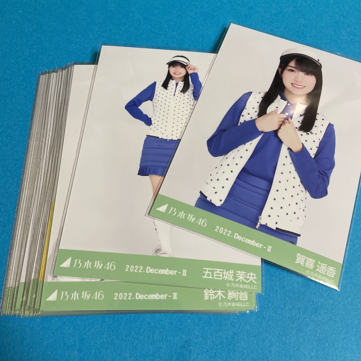 乃木坂46 ゴルフウェア 24枚まとめ売り 賀喜遥香 五百城茉央 梅澤美波 