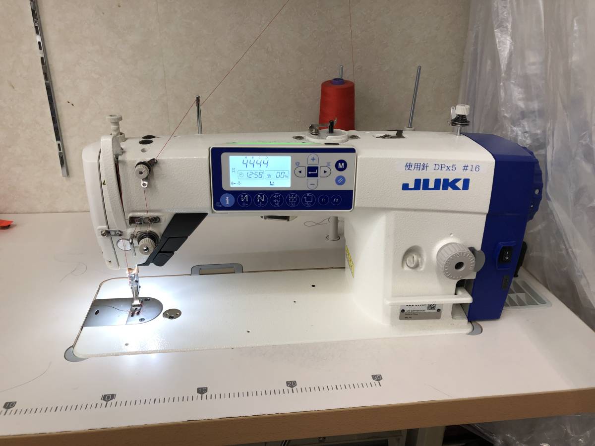 JUKI ジューキ DDL-8000A-SH 工業用ミシン 台付き / 100V/200V 動作品を引揚しました ※直接引取限定