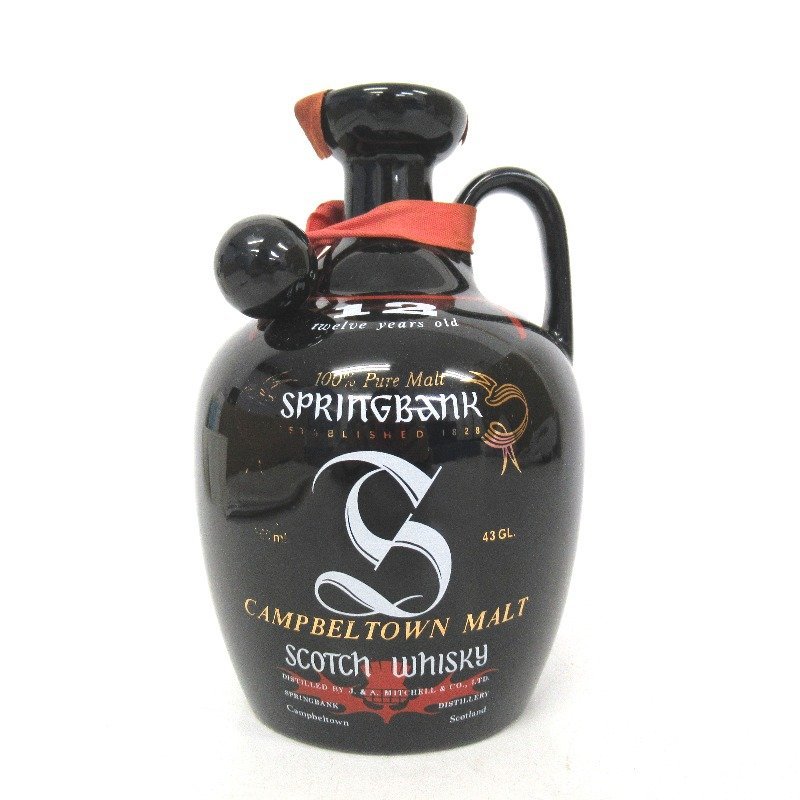 スプリングバンク 12年 陶器 750ml 替え栓付 【公式通販】