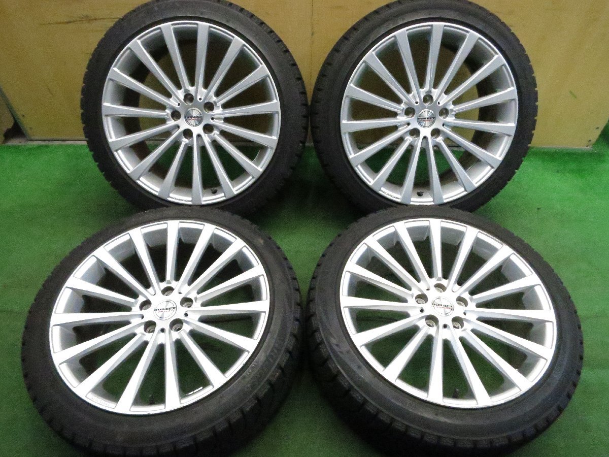 バリ溝！9.5分★ジャガー 等 245/40R19 スタッドレス ブリヂストン ブリザック VRX BORBET Wheels ボルベット 19インチ PCD108/5H★