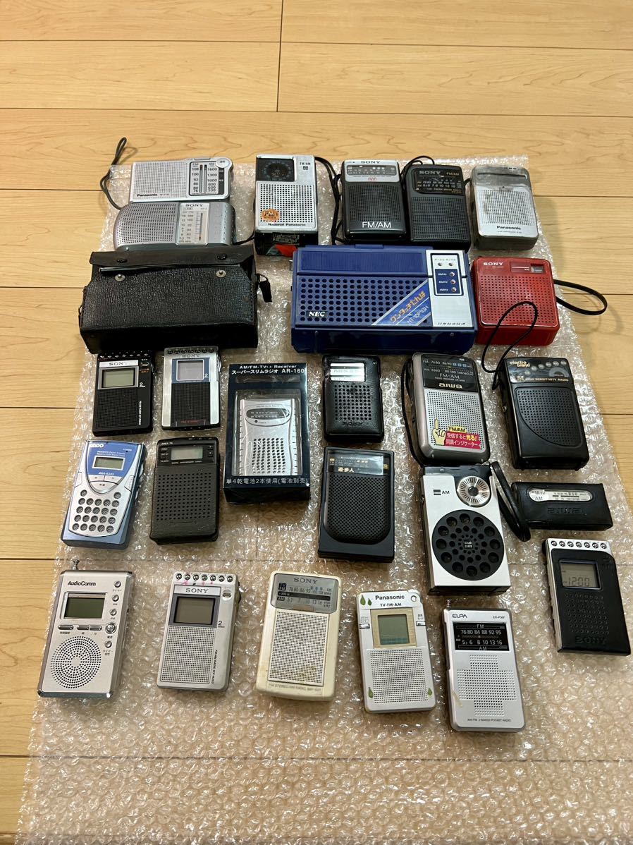 1円スタート SONY ソニー National ラジオ まとめ売り26点 動作未確認