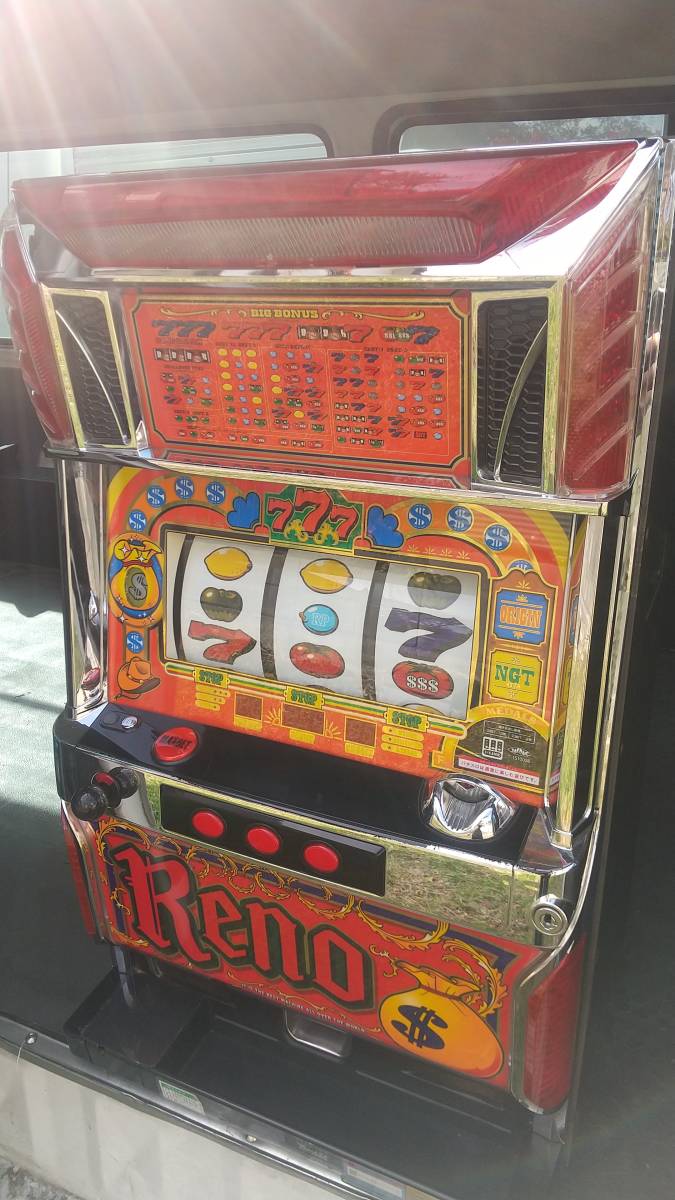 山佐 リノ Reno パチスロ実機 本体 NGTCC リノ 山佐 実機 パチスロ パチスロ実機 5号機 RENO スロット実機