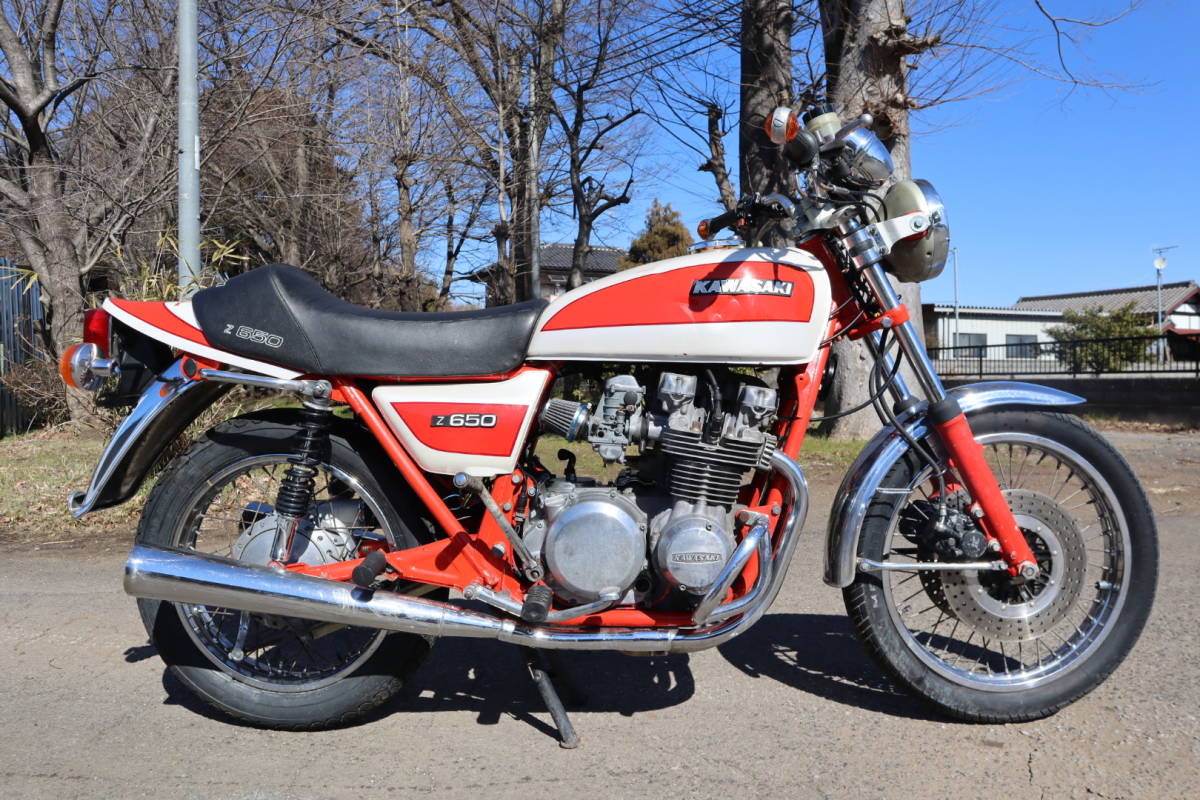 カワサキ Z650 ザッパー カワサキ KAWASAKI Z650 ザッパー(KZ650C-03454-) 実動車 【動画有】旧