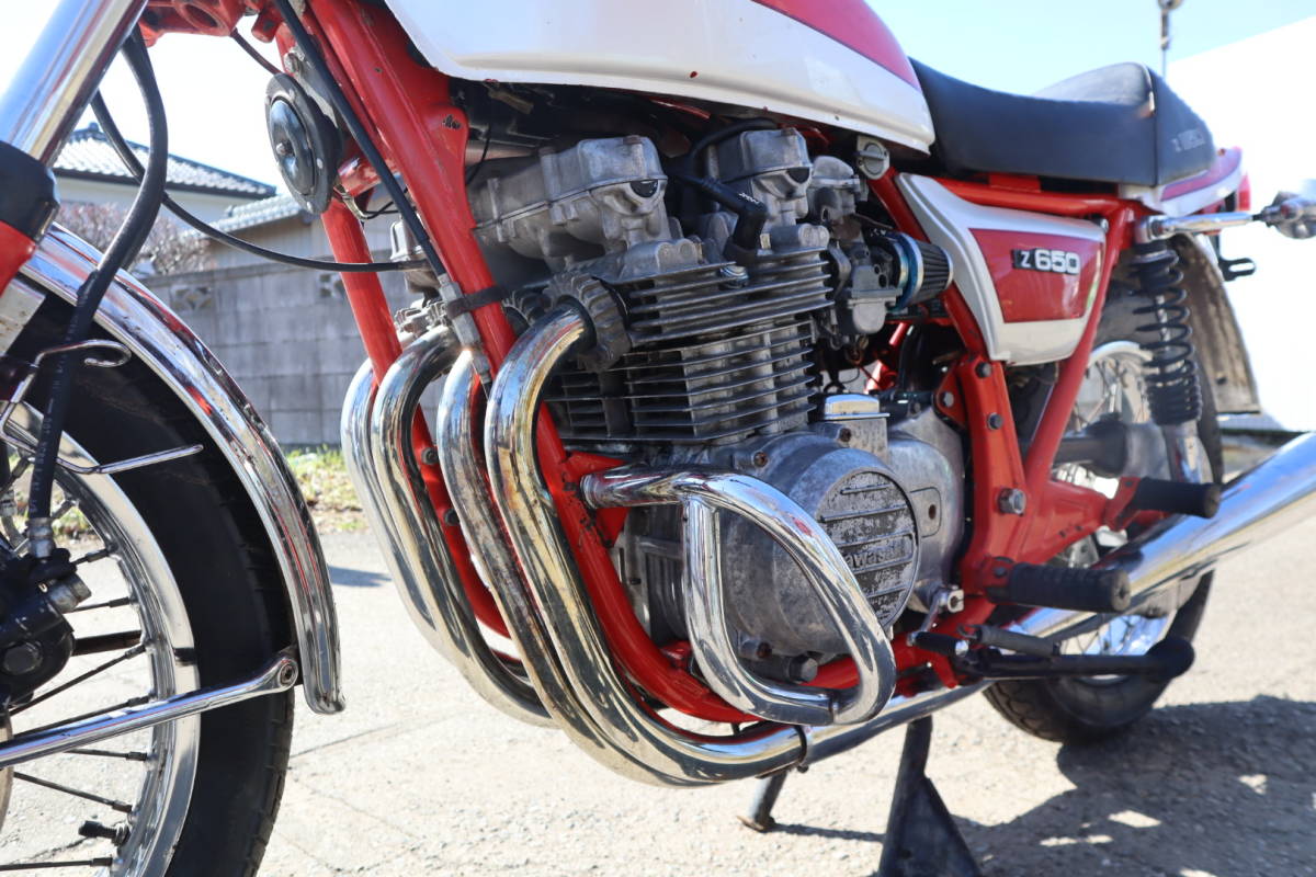 カワサキ KAWASAKI Z650 ザッパー(KZ650C-03454-) 実動車 【動画有】旧