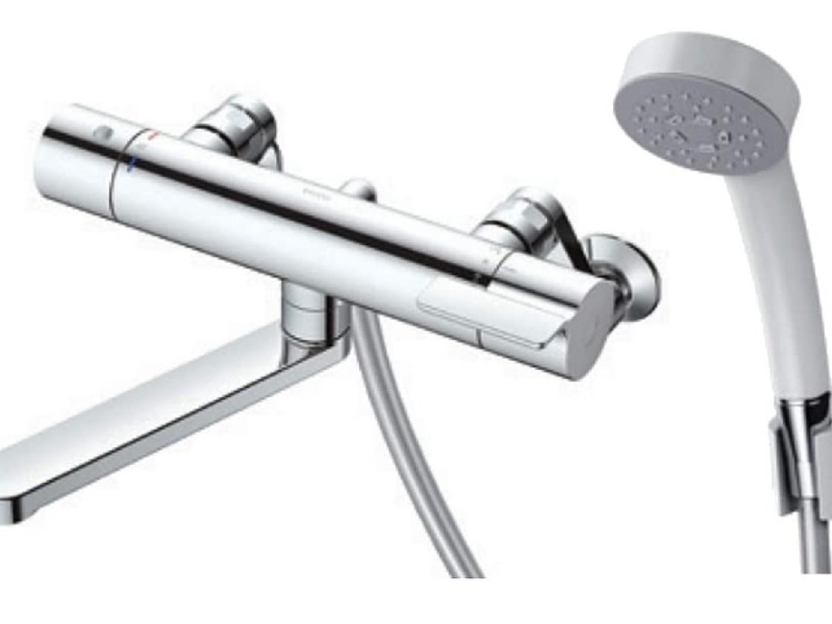 g39_034 未使用保管品 TOTO 浴室用壁付サーモスタット式シャワー水栓混合栓 TBV03401J 旧品番 TMGG40E