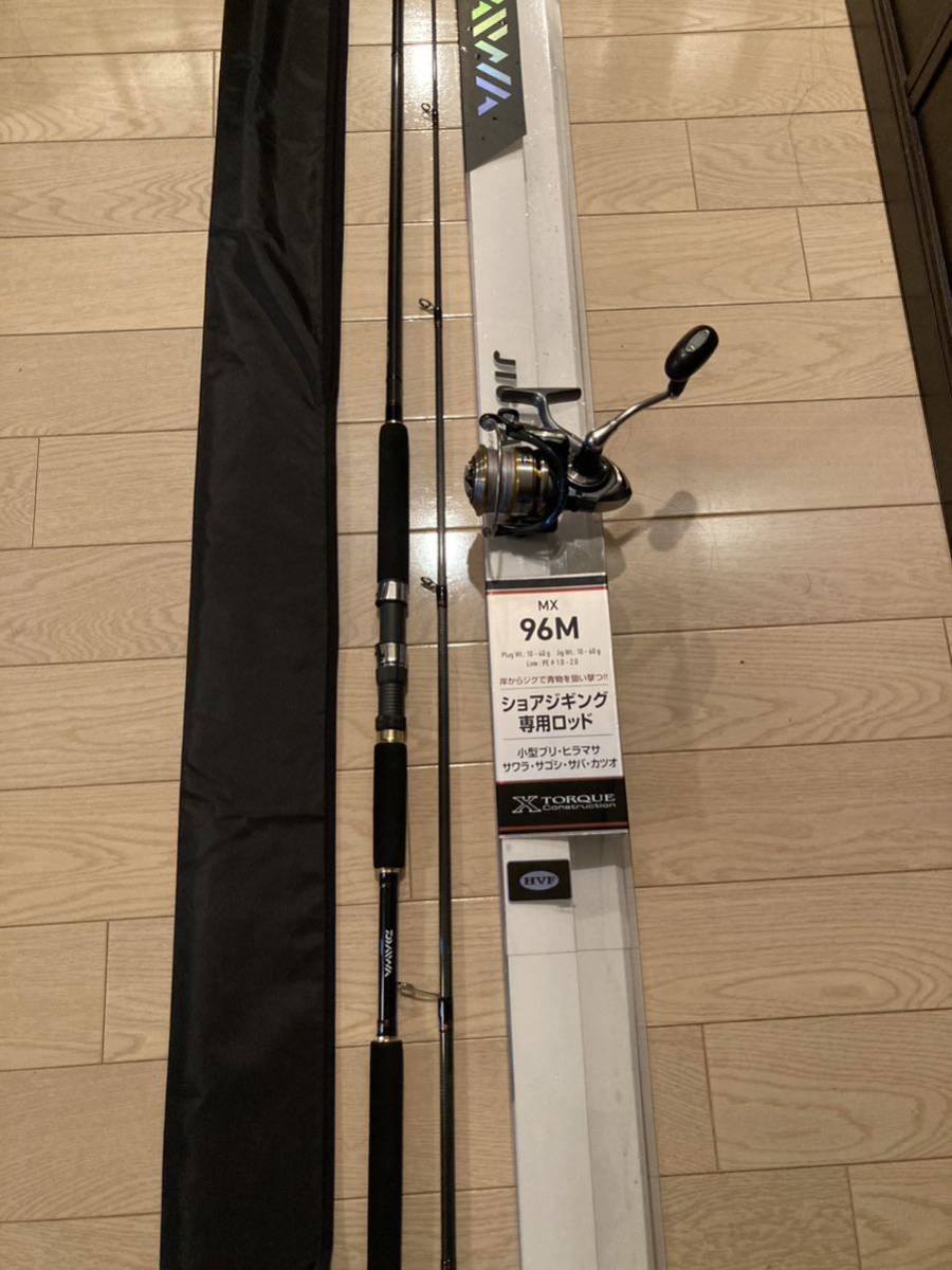 美品 Daiwa ジグキャスターMX96MDaiwa エクセラー3500Hショアジギング セット 釣行一回のみ 未記入保証アリ ダイワ(daiwa)  96mの通販 caster） Yahoo!オークション -「ジグキャスター 96」の落札相場・落札価格