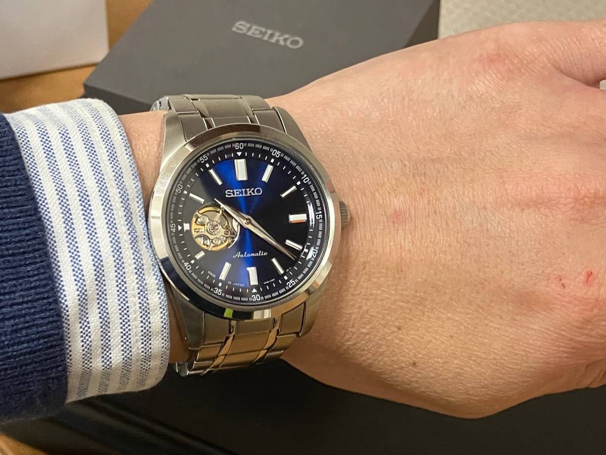 8262 美品 SEIKO セイコー セイコーセレクション メンズ 自動巻き 