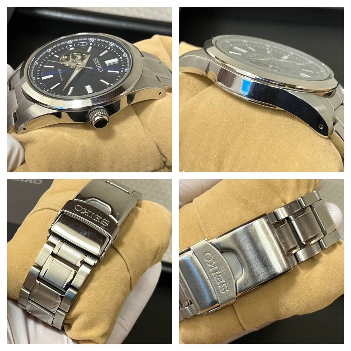 8262 美品 SEIKO セイコー セイコーセレクション メンズ 自動巻き 