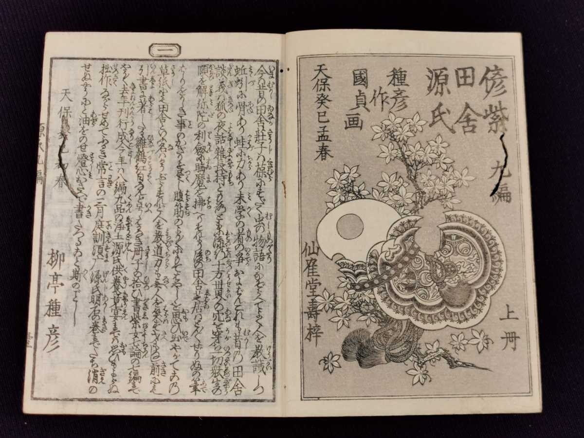 偐紫田舎源氏 20冊 江戸後期刊 草双紙 合巻 浮世絵 和本 古書 古文書