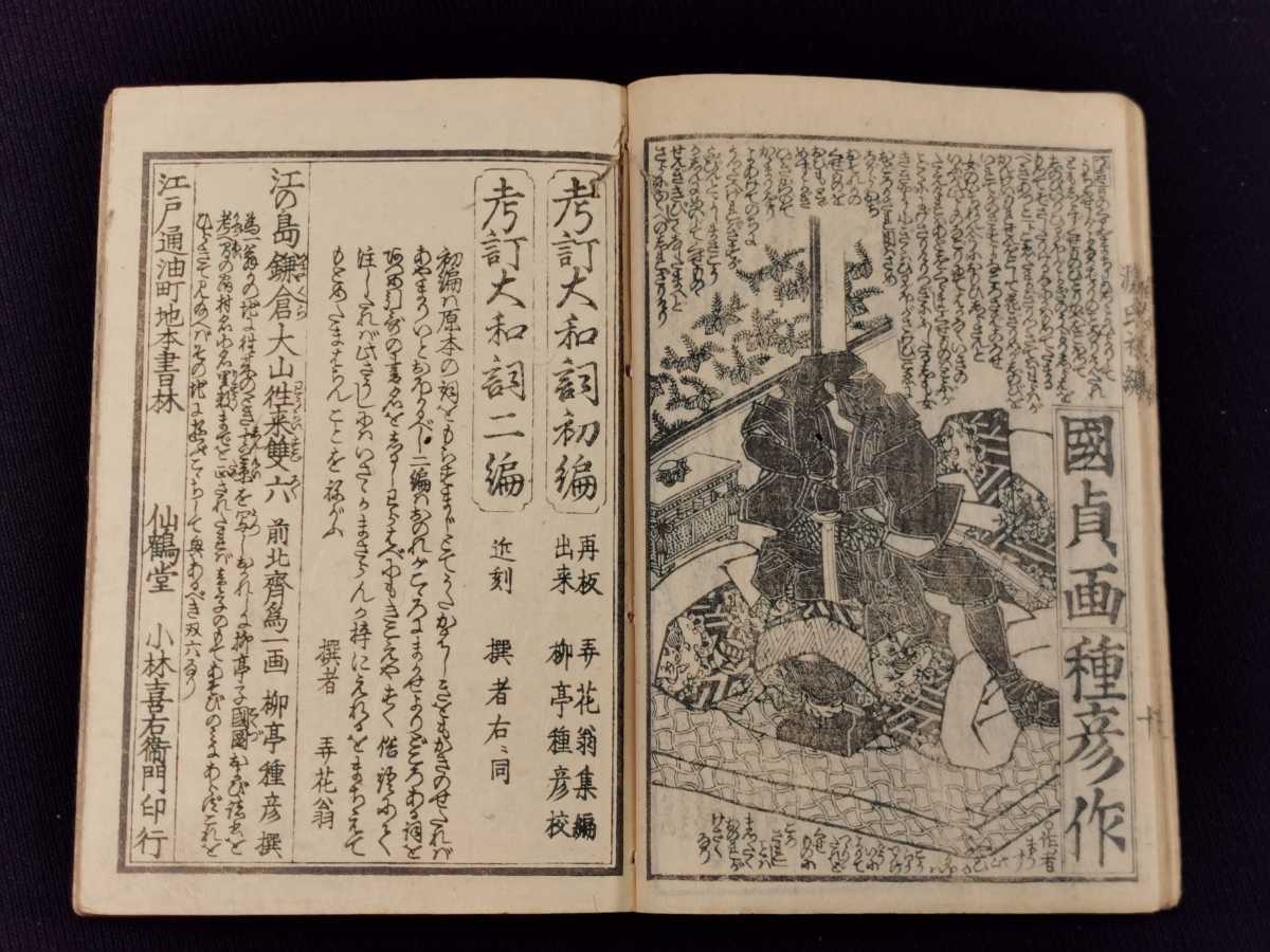 偐紫田舎源氏 20冊 江戸後期刊 草双紙 合巻 浮世絵 和本 古書 古文書