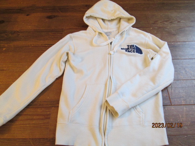 THE NORTH FACE★ノースフェイス　ジップアップパーカー　ホワイトS