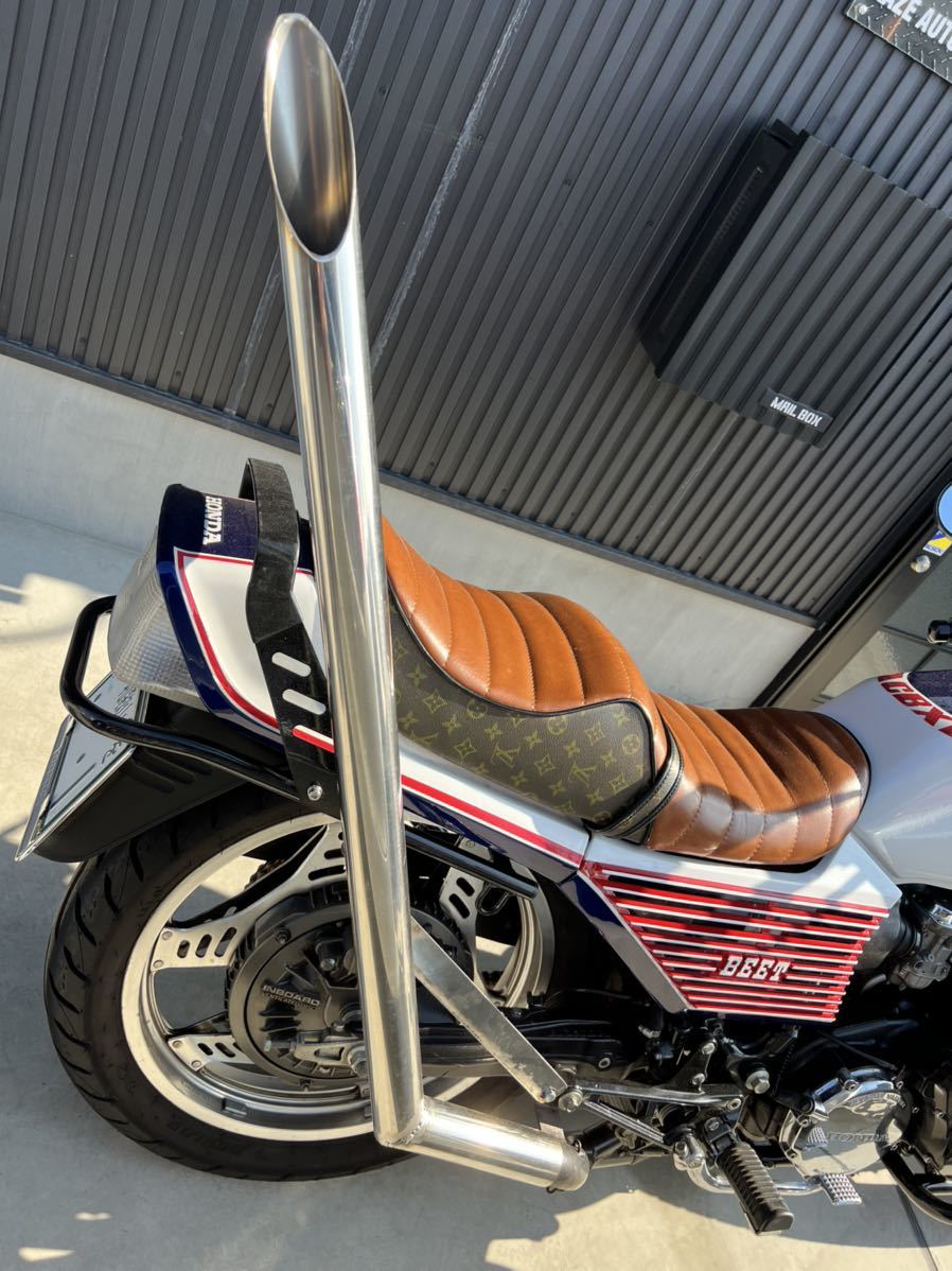 CBX400F マフラー 4-2-1 | ステンレスER 豪42.7πガニマタマフラー 2026