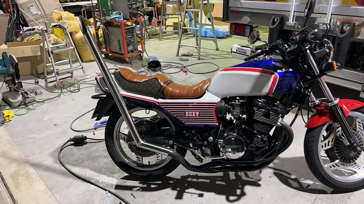 CBX400F マフラー 4-2-1 | ステンレスER 豪42.7πガニマタマフラー 2026