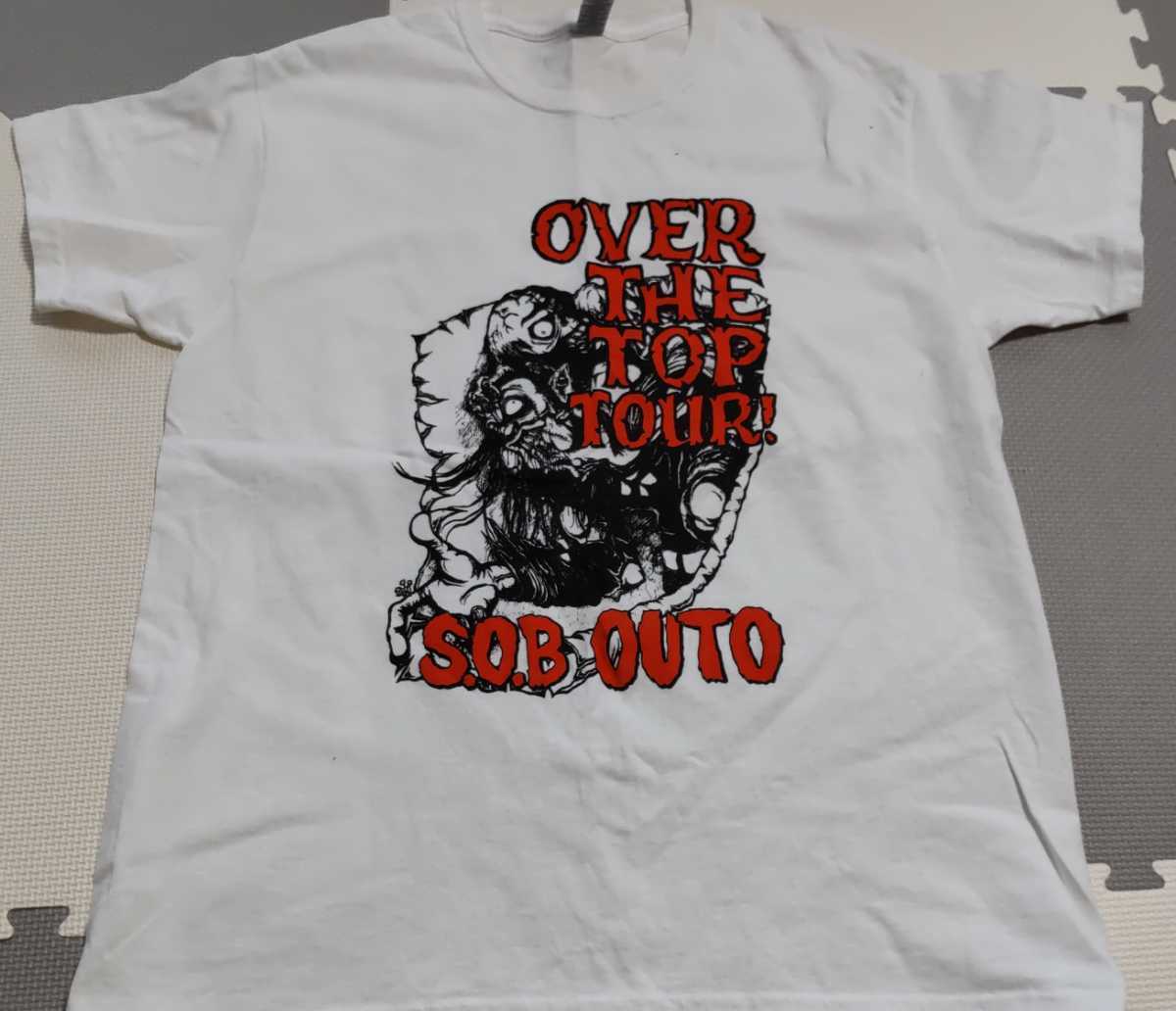 outo s.o.b Tシャツ L ② ハードコア パンク gauze gism アンダー 
