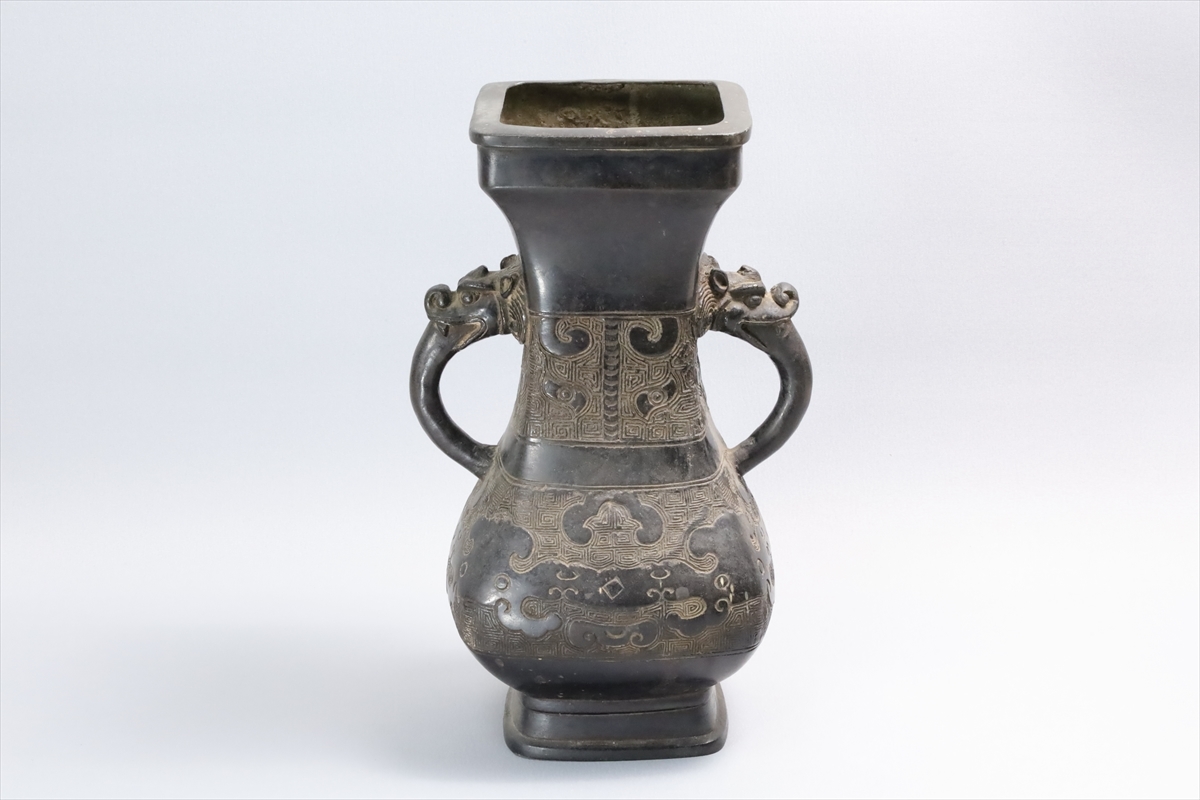 ◇未使用 岩鋳 南部鉄器 馬肌 鉄瓶 高さ約10cm/重量約1.9kg/鋳鉄/鋳物