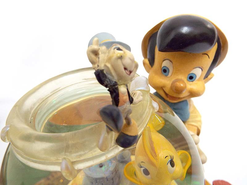 ピノキオ スノードーム ディズニー EXCLUSIVE Disney グローブ 希少
