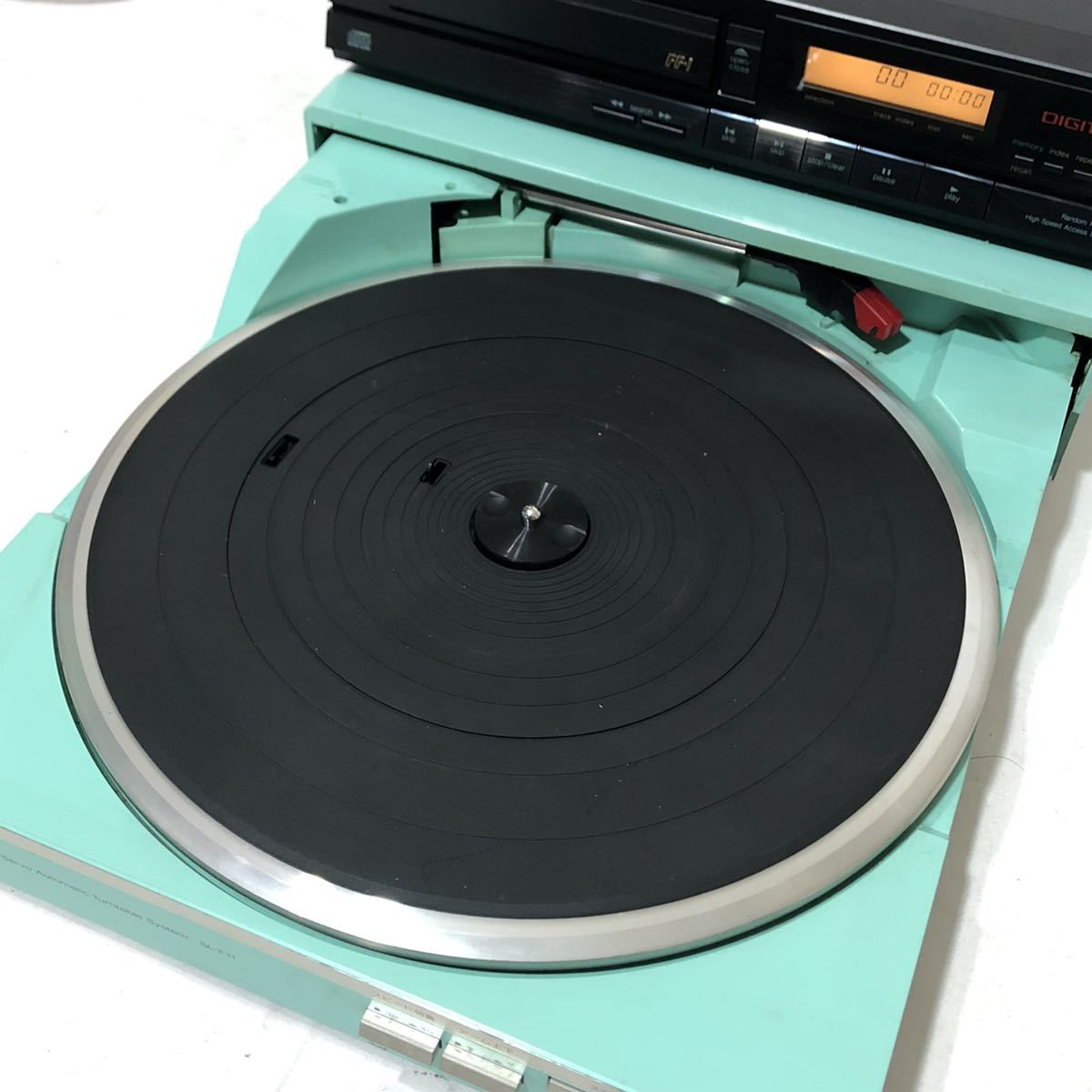 Technics テクニクス カセット レコード SL-F11 システムコンポ CD 