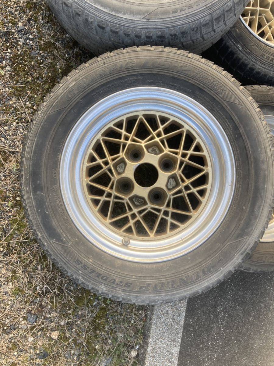 【希少】イージーライダース　ダラス　ホイール　14インチ　PCD114.3 当時物　【旧車】_2