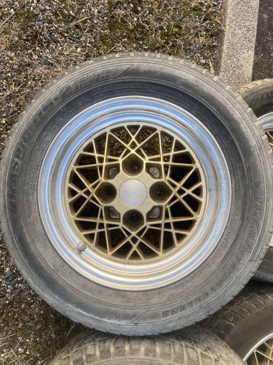 【希少】イージーライダース　ダラス　ホイール　14インチ　PCD114.3 当時物　【旧車】_3