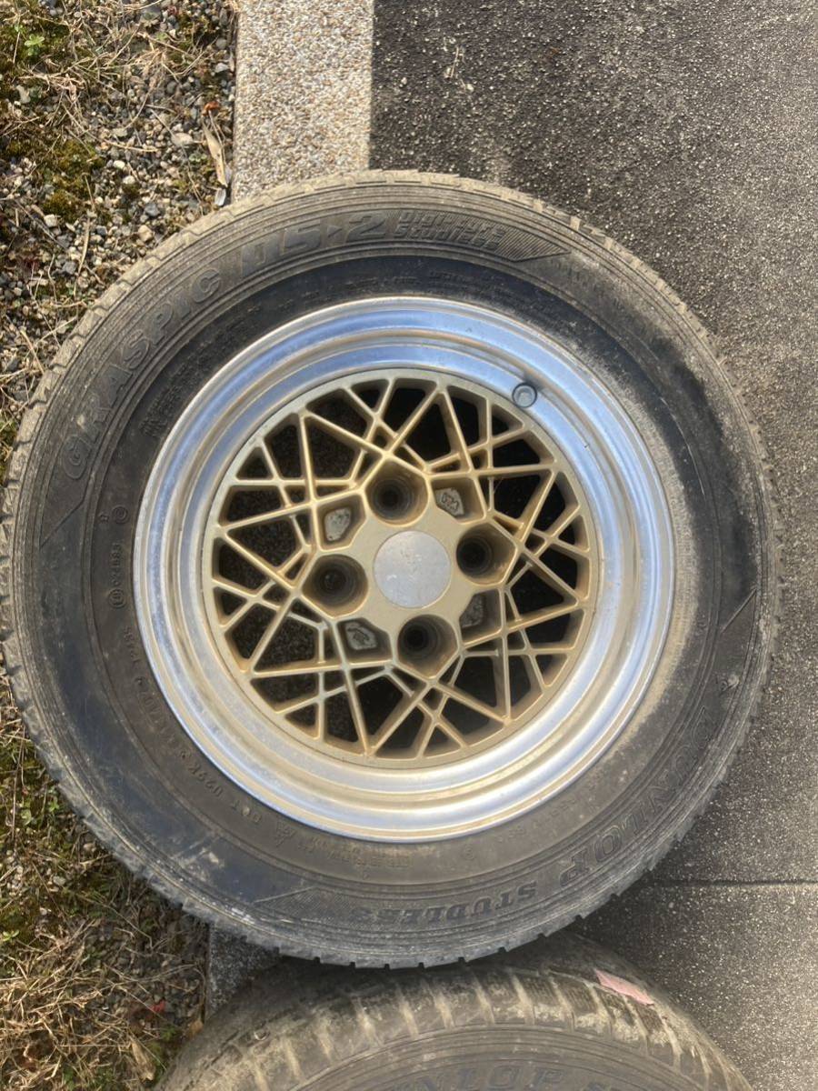 【希少】イージーライダース　ダラス　ホイール　14インチ　PCD114.3 当時物　【旧車】_4