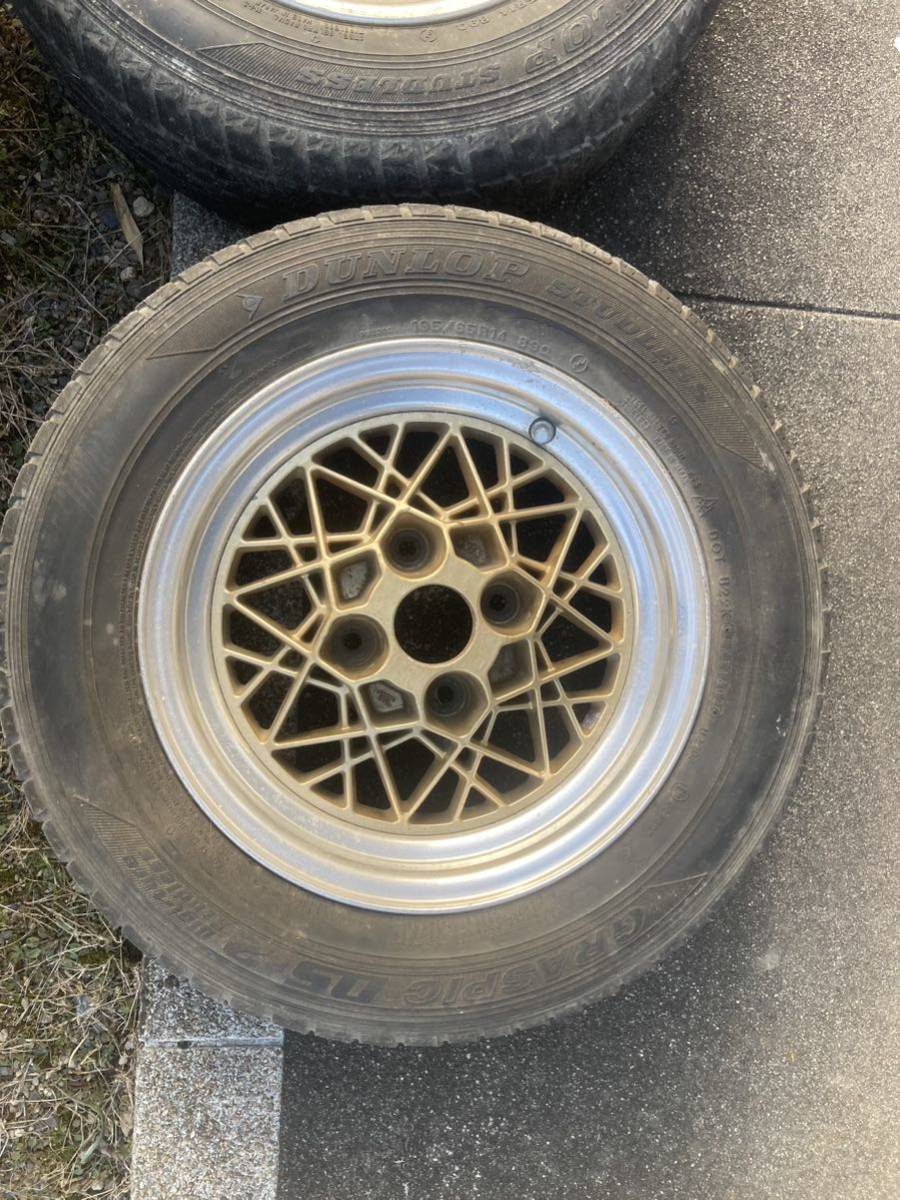 【希少】イージーライダース　ダラス　ホイール　14インチ　PCD114.3 当時物　【旧車】_5