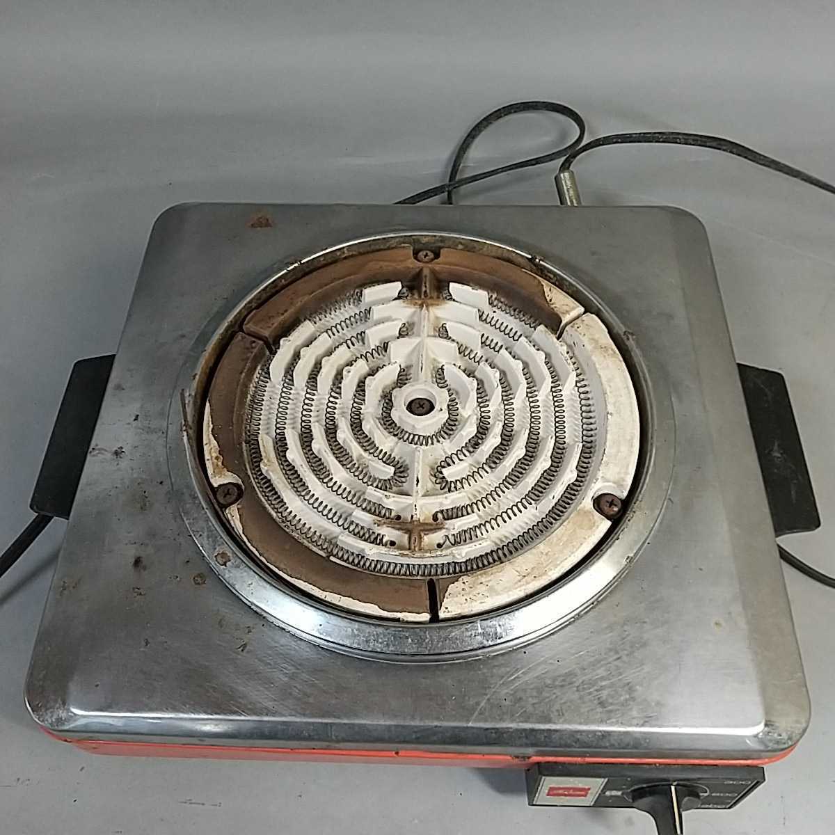 生活家電 昭和レトロ 東芝電気こんろ