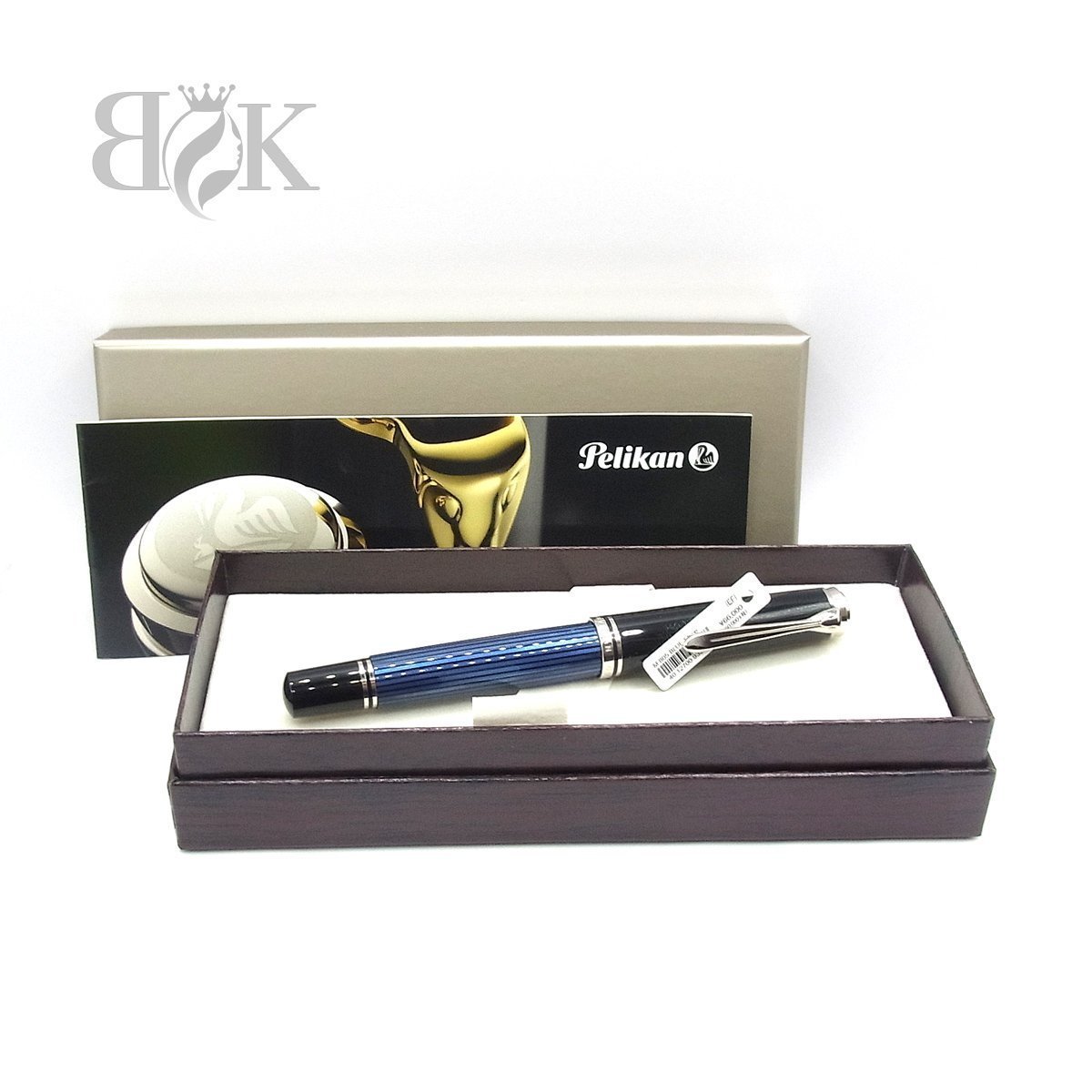 ペリカン M805 青 スーベレーン 万年筆 未使用品 EF ●
