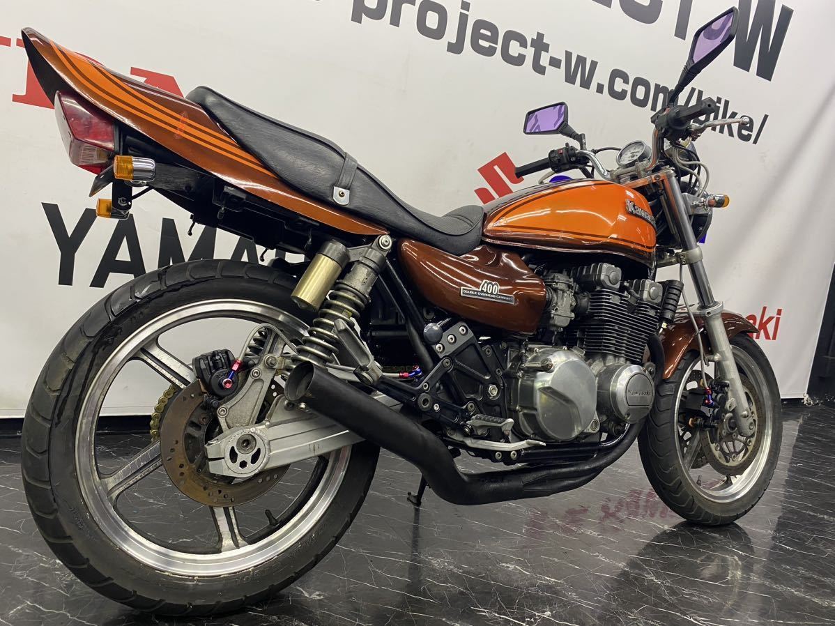 ゼファー400 C5 書あり ZR400C キャブOH済み レストア車両 zephyr400 