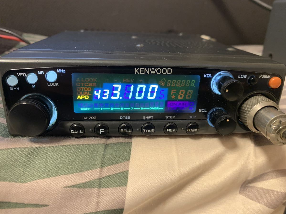 KENWOOD TM-702D 中古 KENWOOD TM-702D TM-702 VHF⁄UHF 35W⁄40W J