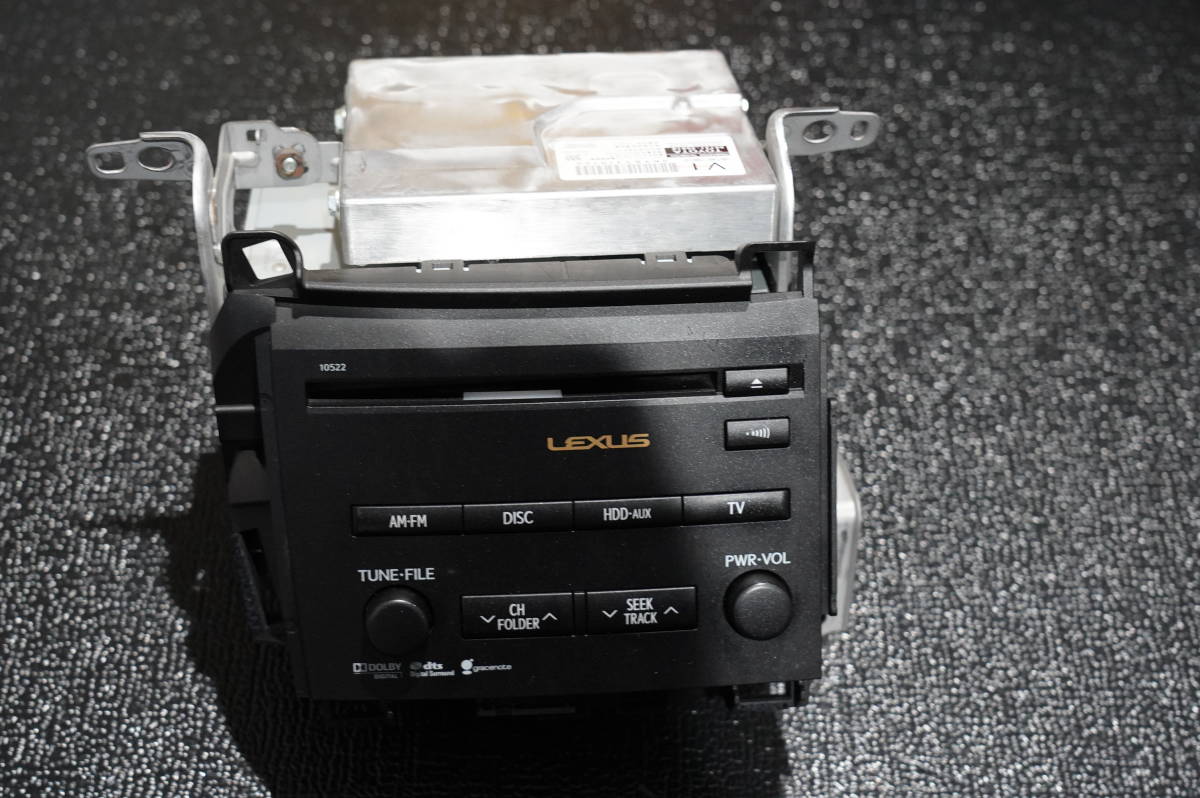 LEXUS レクサス CT200h ZWA10 純正 オーディオ ナビ 86741-48010