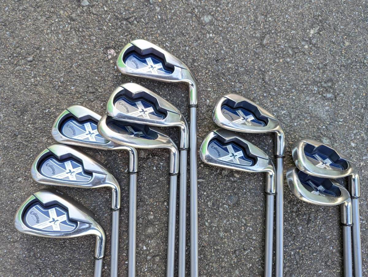 Ensemble de fers Callaway X-18 PRO pour femmes #5-pw 6 pièces