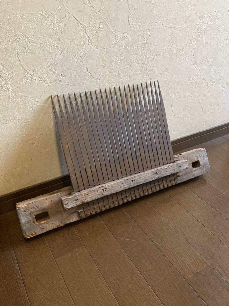 ◆千歯こき 古道具 農具◆千刃こき 脱穀 古民具◆