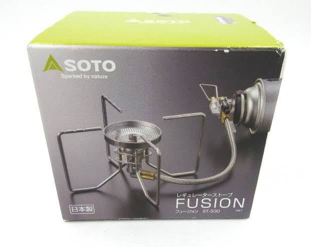 SOTO レギュレーターストーブ FUSION（フュージョン）ST-330新富士バーナー