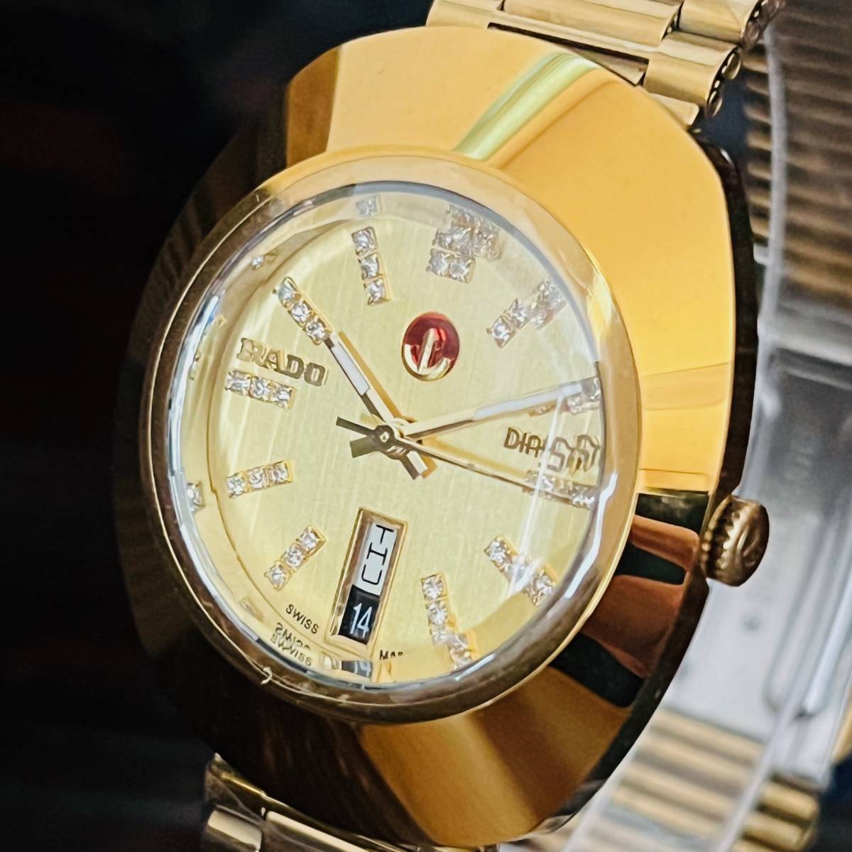 ラドー RADO ダイヤスター DIASTAR 自動巻き デイデイト アンティーク 
