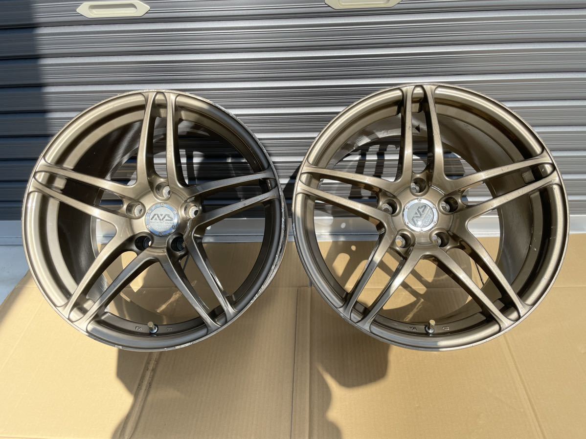 AVS model7 17インチ 5H Pcd114.3 8J 45 AVS モデル6